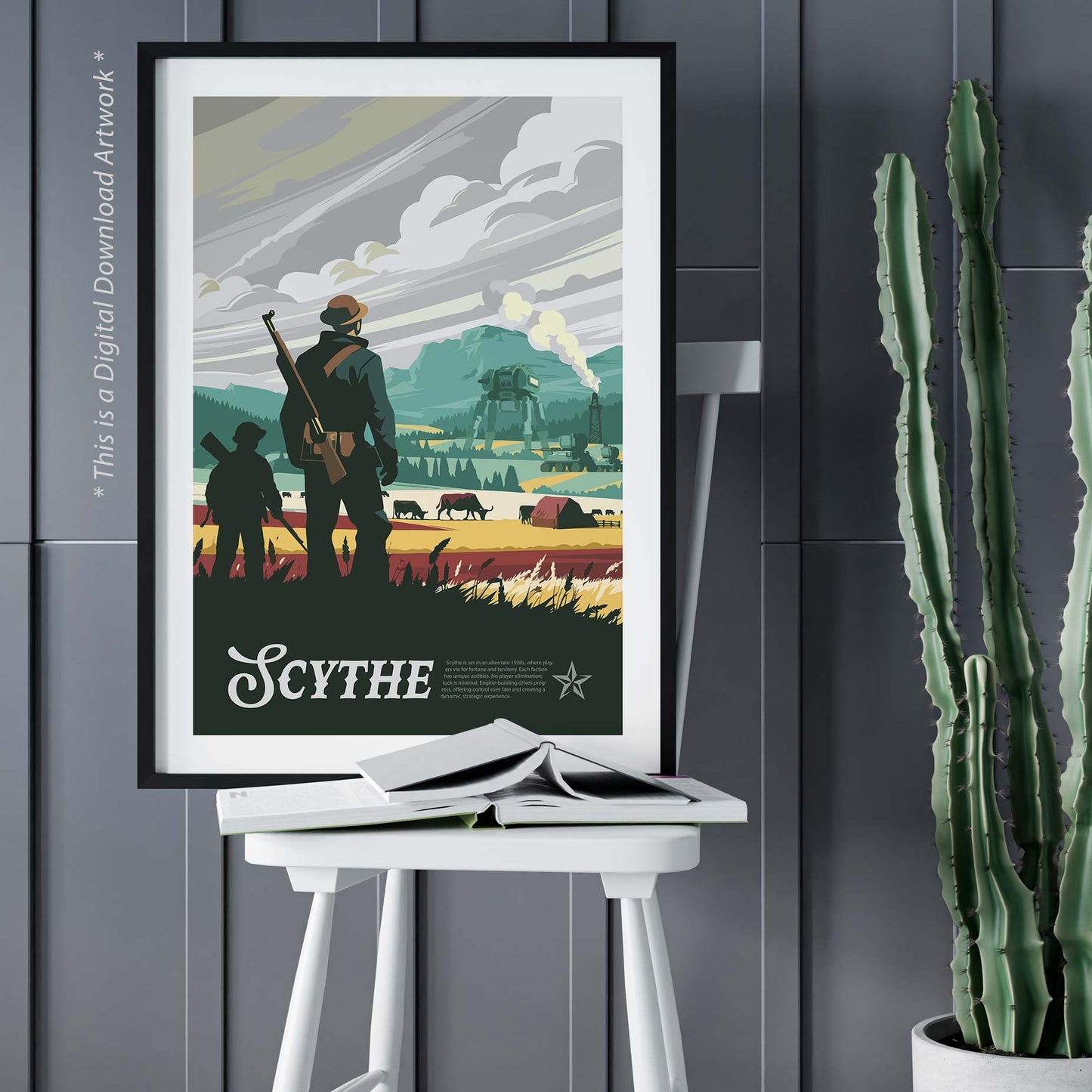 Scythe - Inspired Digital Art Download