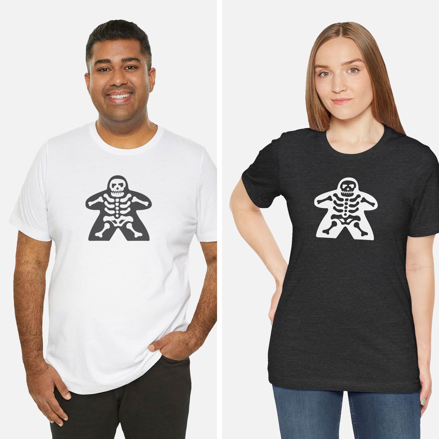 Skeleton Meeple Unisex Tee