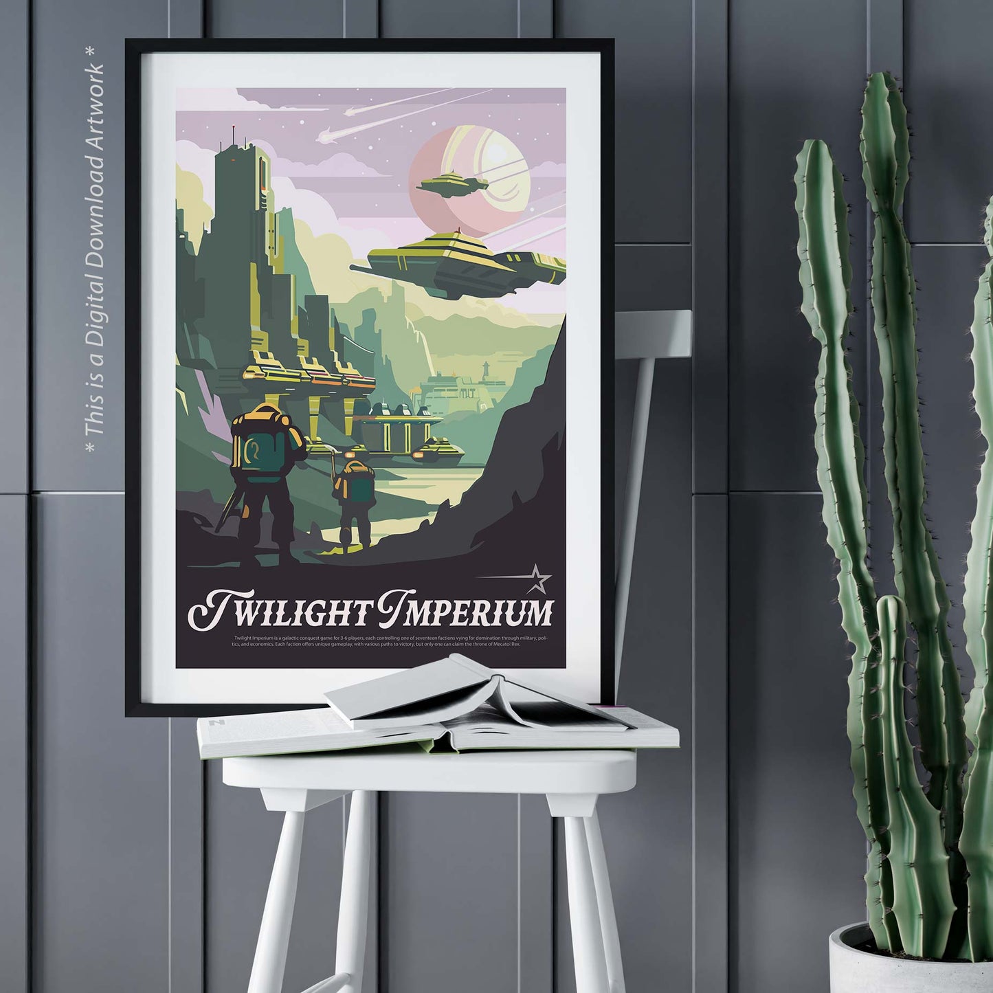 Twilight Imperium - Inspired Digital Art Download