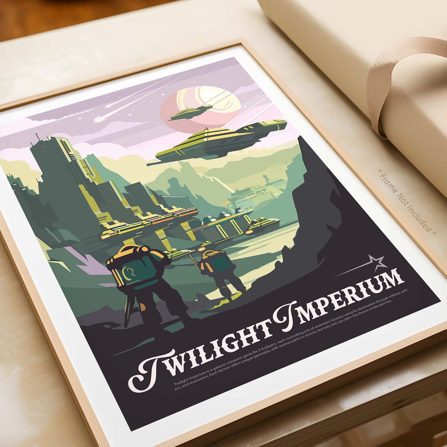 Twilight Imperium - Inspired Matte Poster