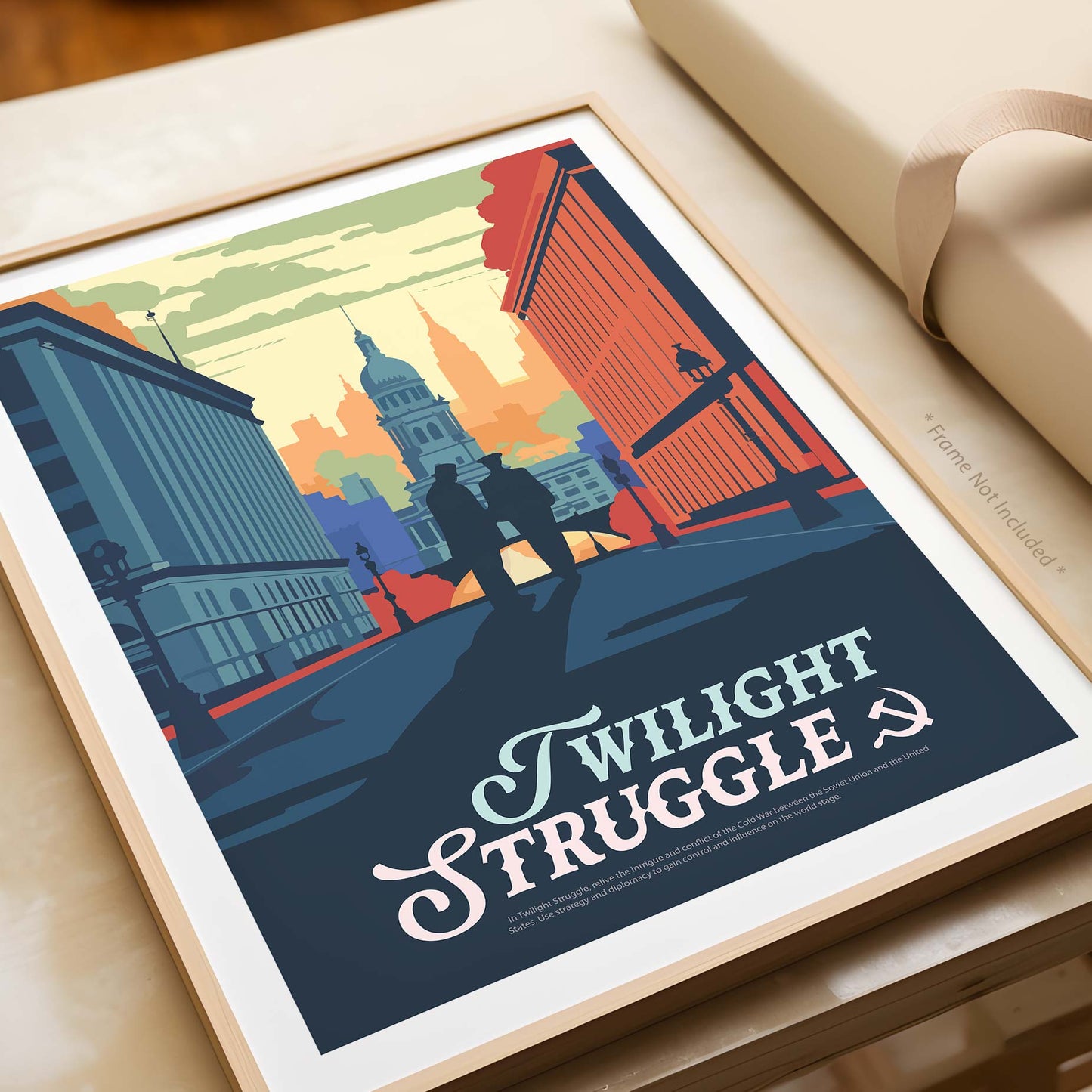 Twilight Struggle - Inspired Matte Poster