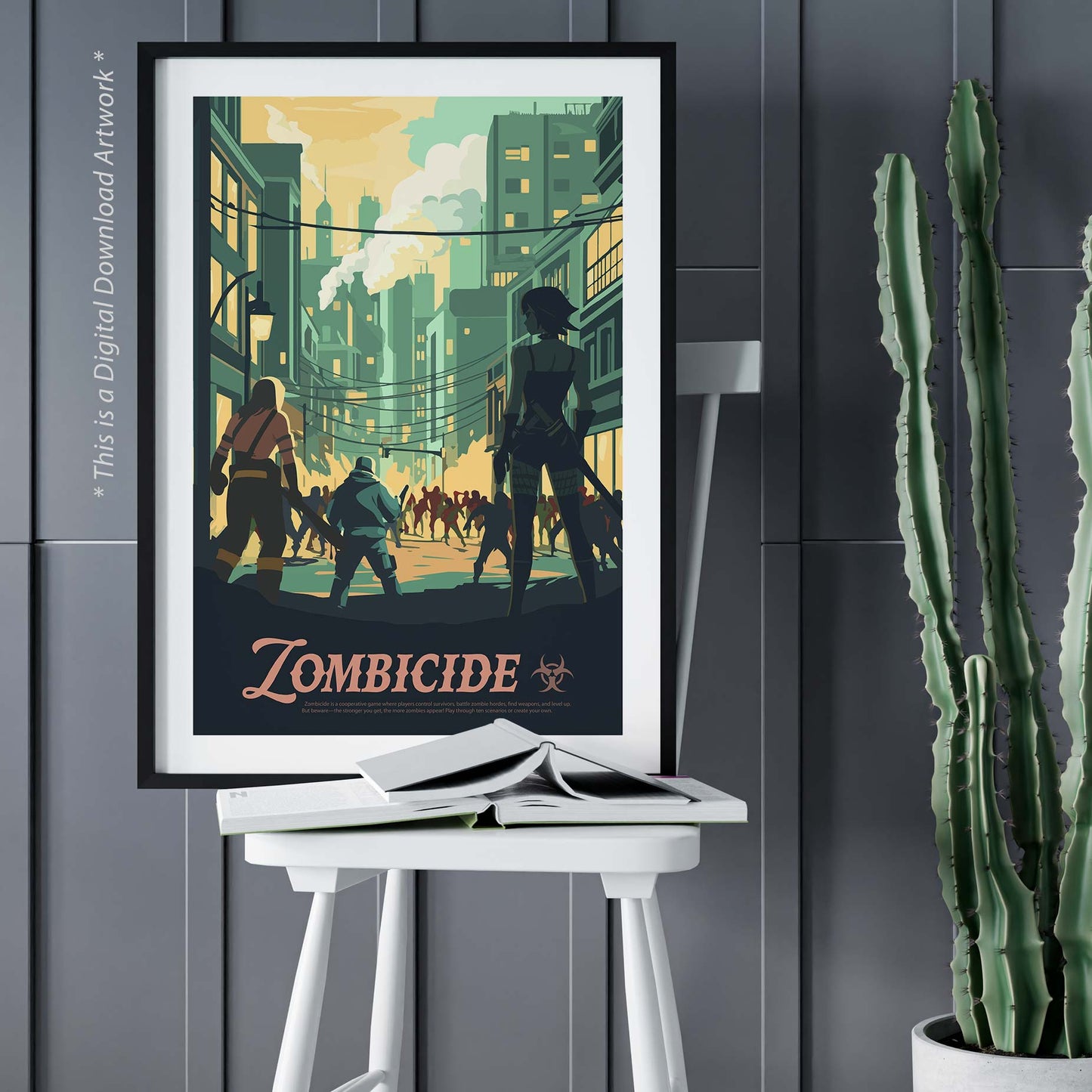Zombicide - Inspired Digital Art Download