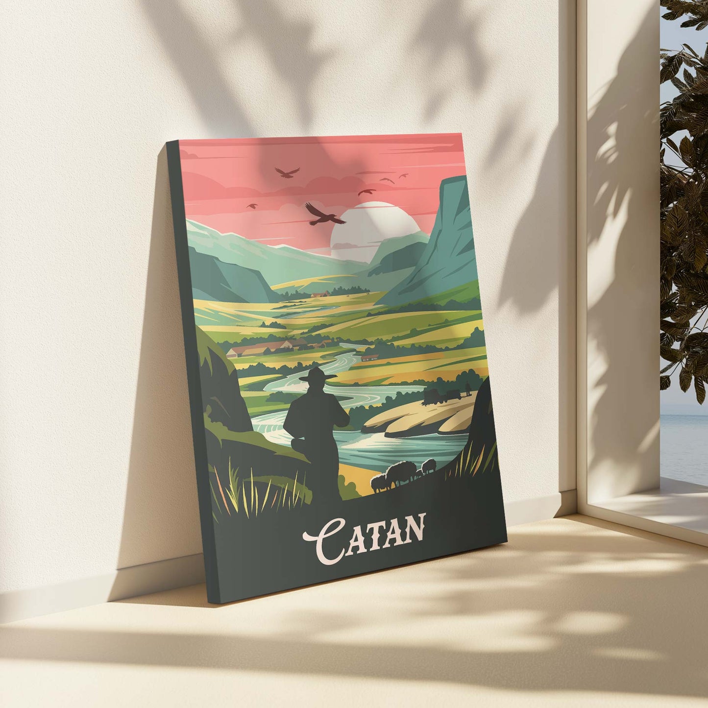 Catan - Inspired Canvas Art