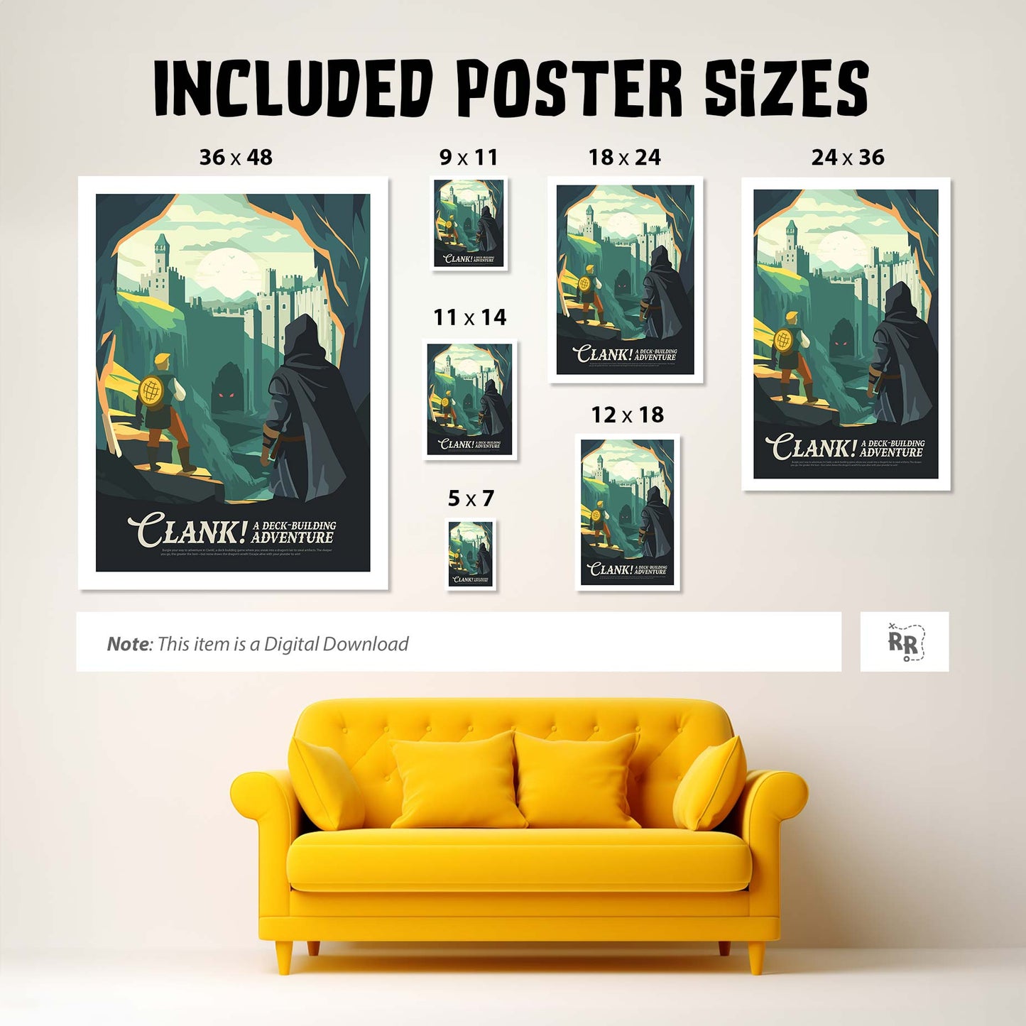 Clank - Unofficial Inspired Digital Art Download