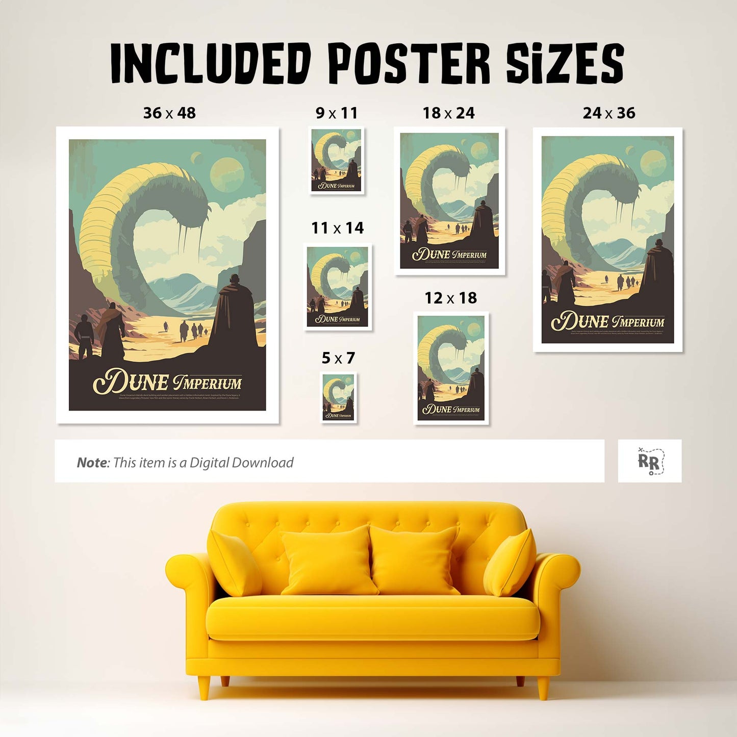 Dune Imperium - Unofficial Inspired Digital Art Download