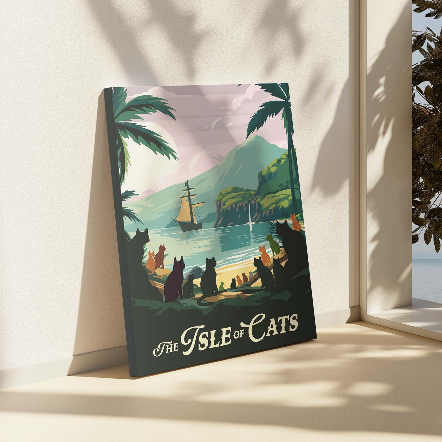 The Isle of Cats - Inspired Canvas Art