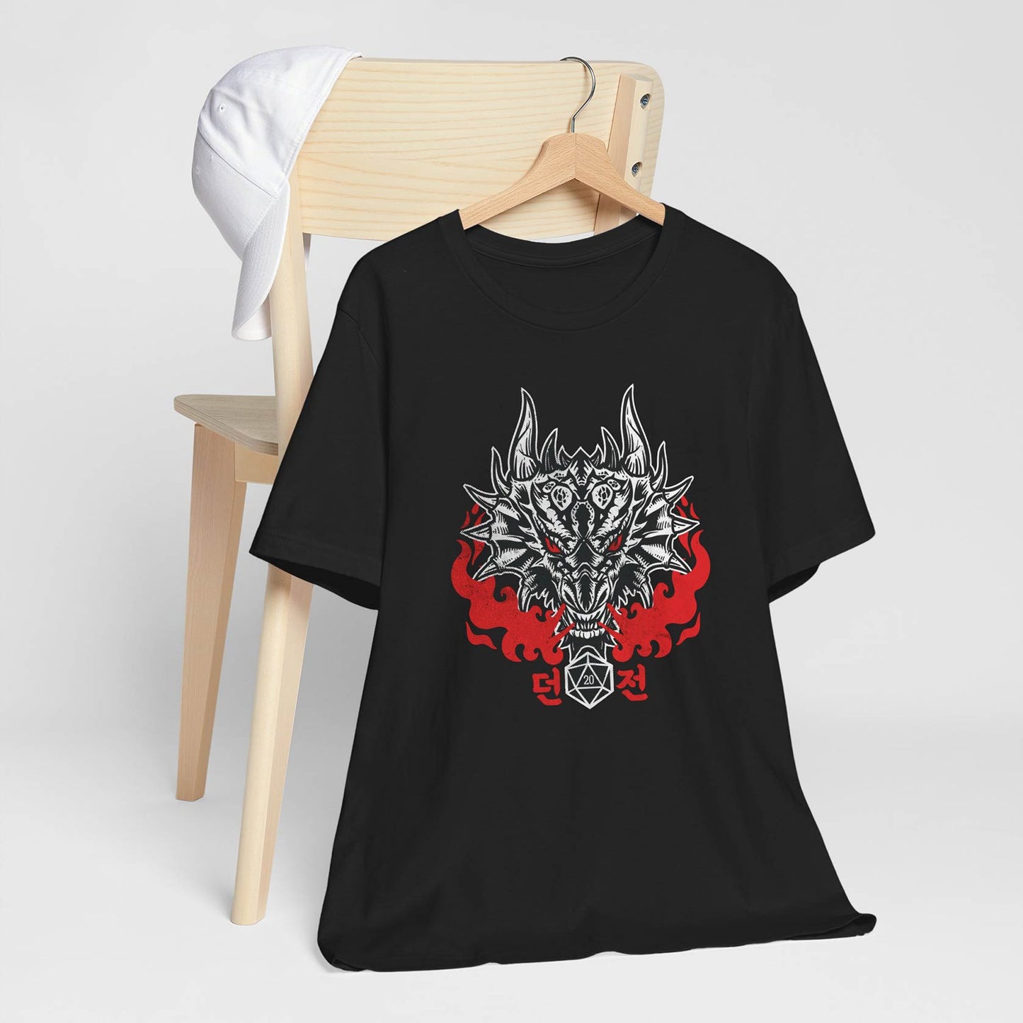 Korean Dragon Fires Unisex Tee