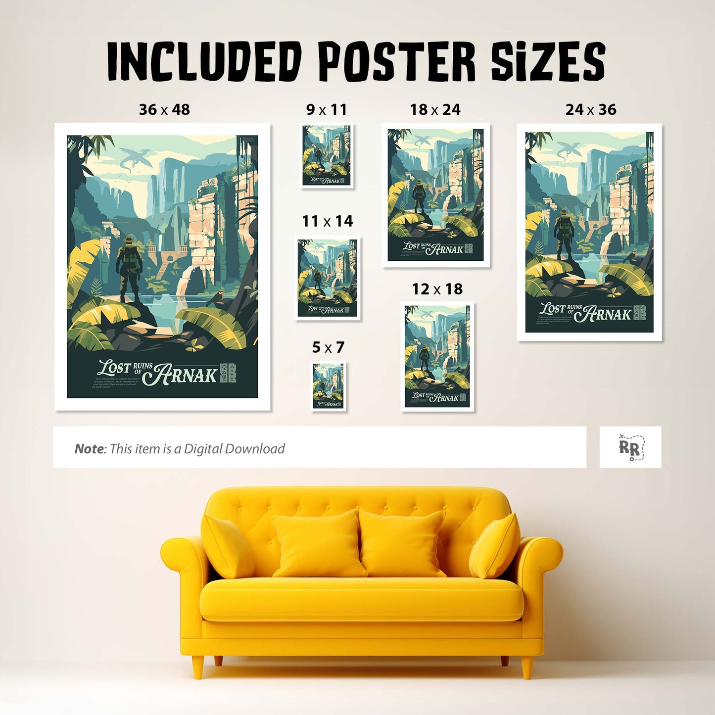 Lost Ruins of Arnak - Unofficial Inspired Digital Art Download