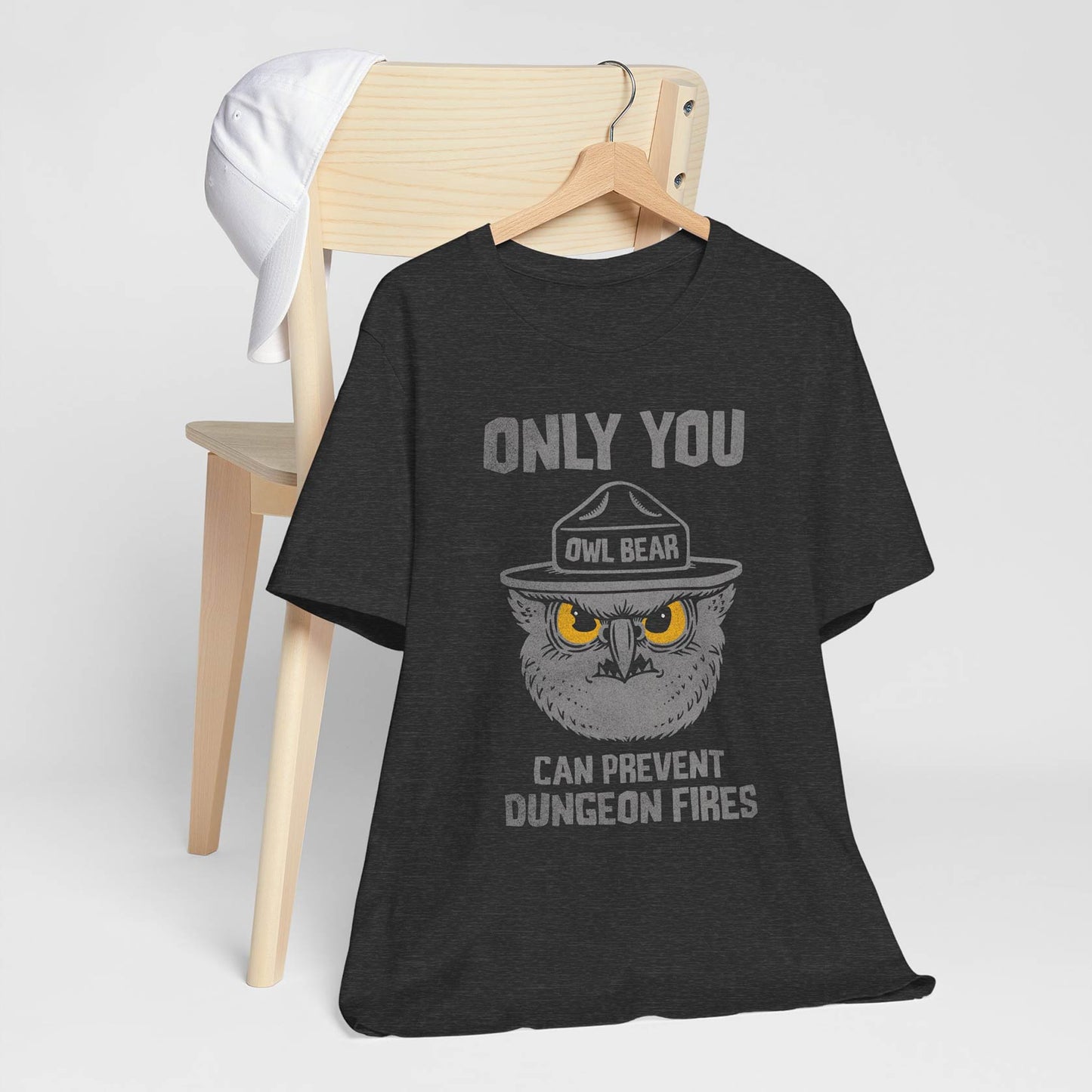 Only You Can Prevent Dungeon Fires (Midnight Edition) Unisex Tee