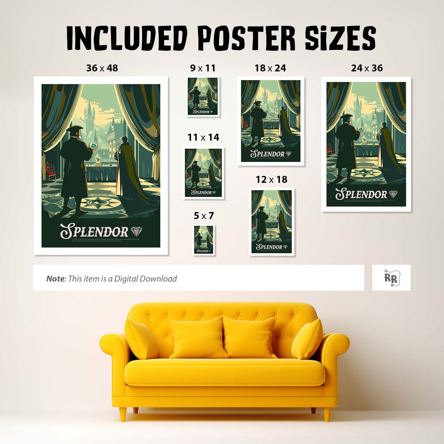 Splendor - Unofficial Inspired Digital Art Download