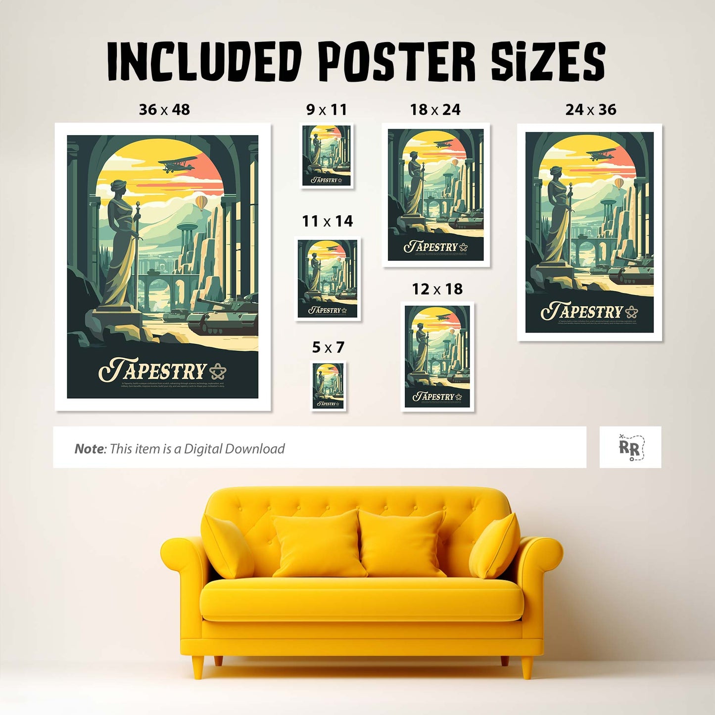 Tapestry - Unofficial Inspired Digital Art Download