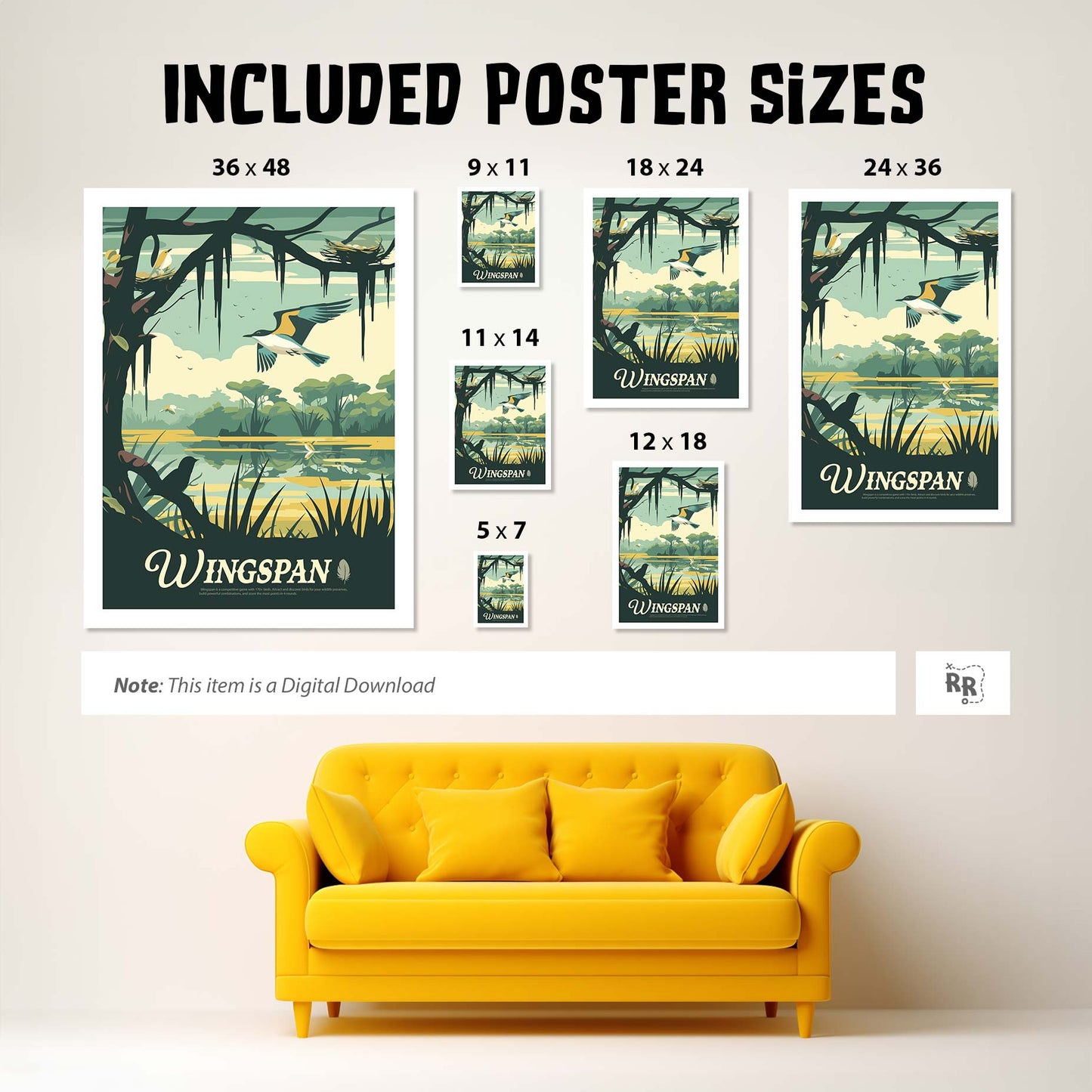 Wingspan - Inspired Digital Art Download