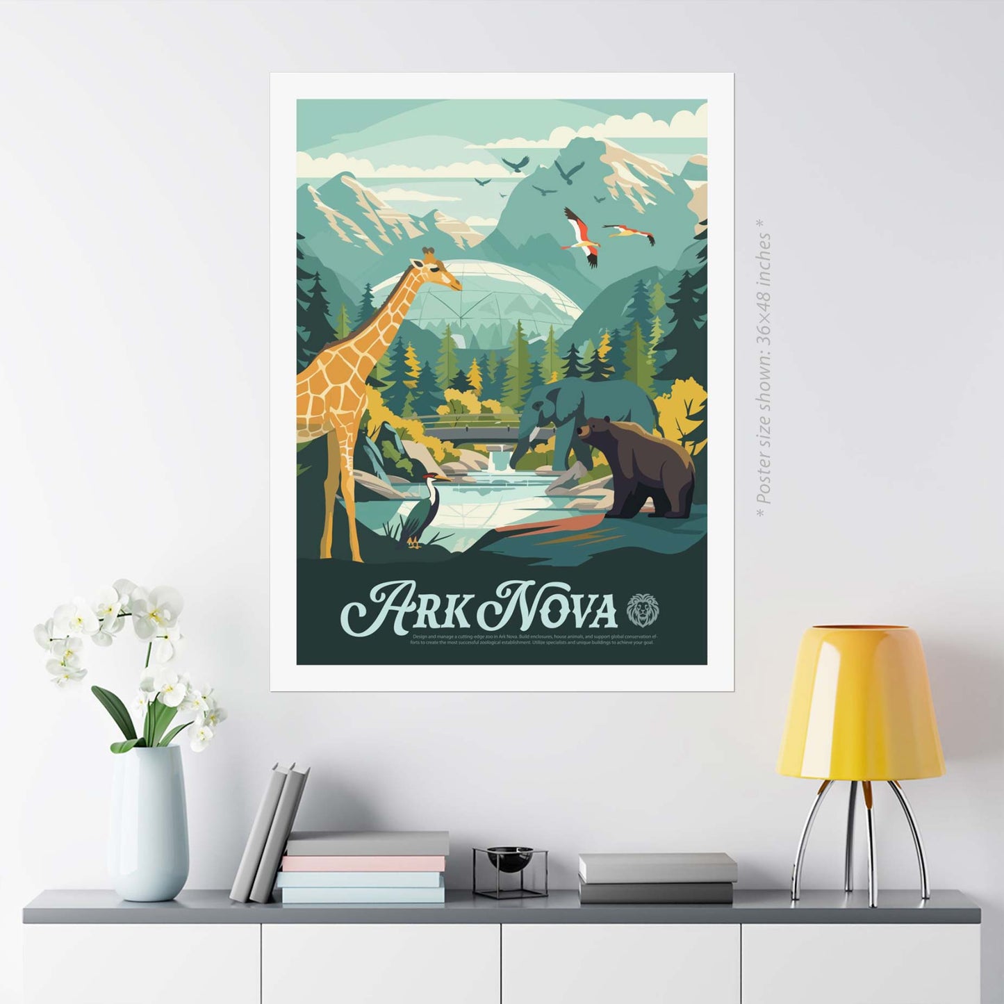 Ark Nova - Inspired Matte Poster