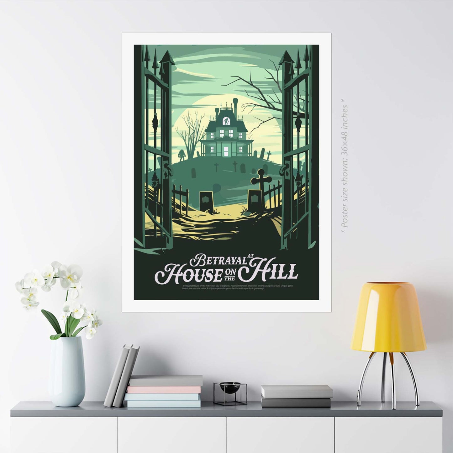Betrayal at House on the Hill - Inspired Matte Poster