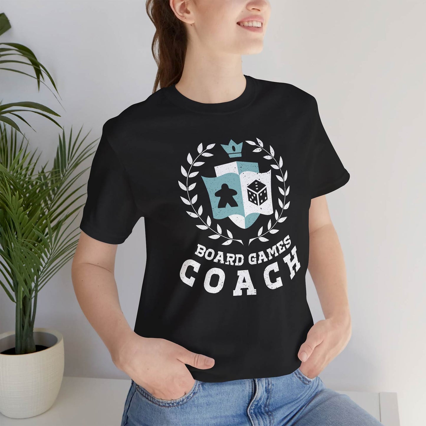 Board Games Coach Unisex Tee