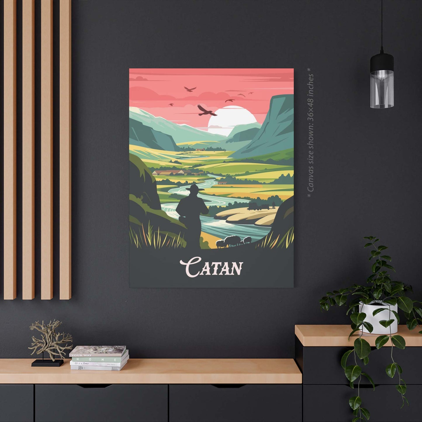 Catan - Inspired Canvas Art