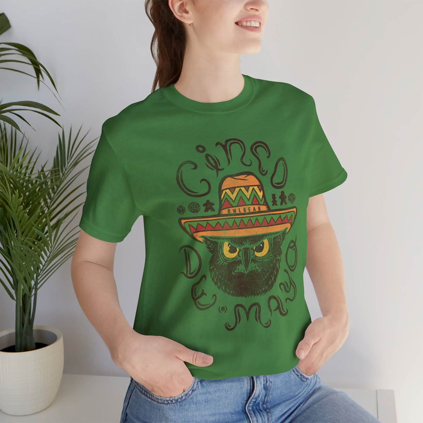 Cinco De Mayo Owlbear Unisex Tee