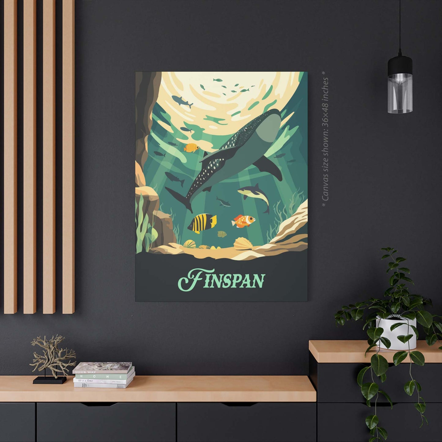 Finspan - Inspired Canvas Art