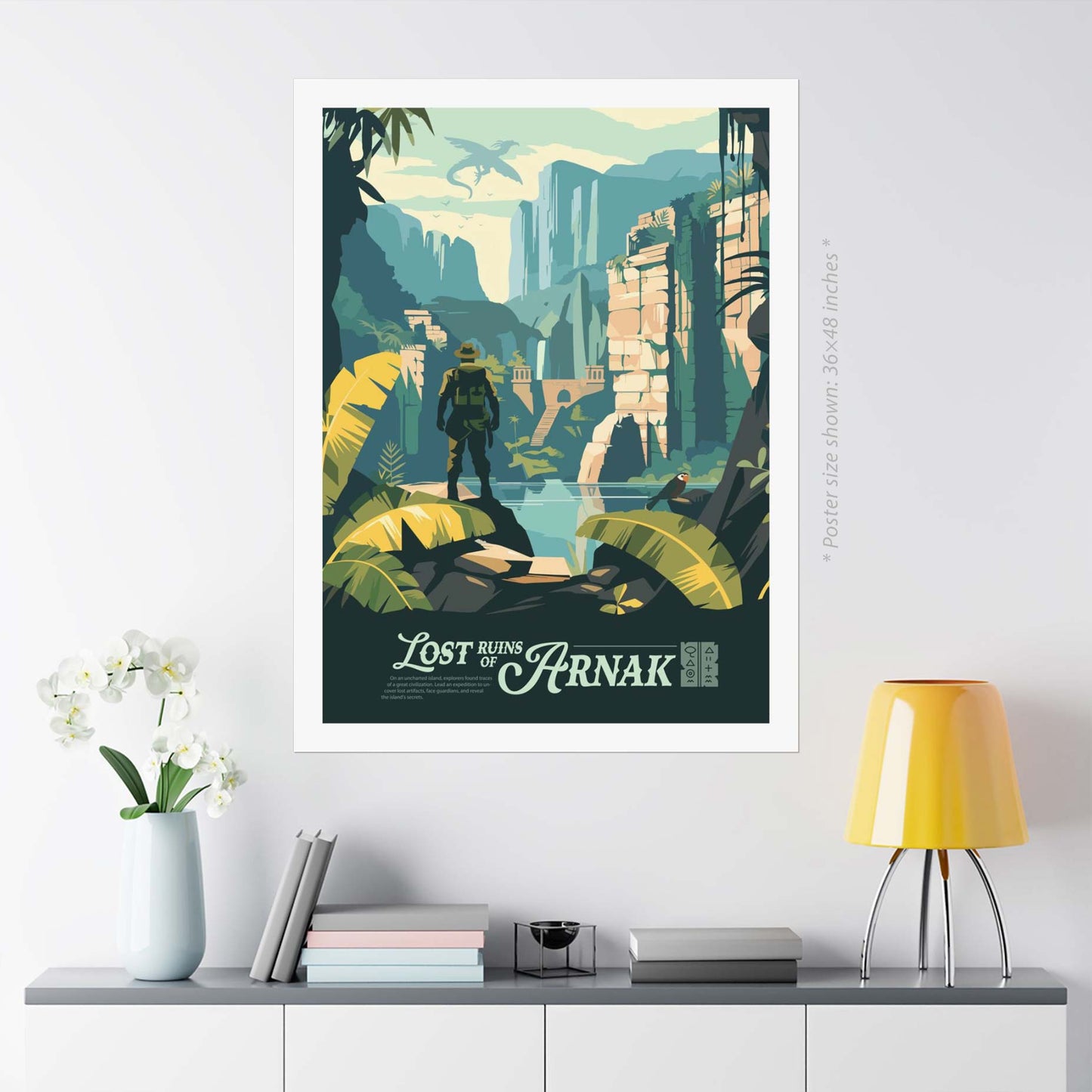 Lost Ruins of Arnak - Inspired Matte Poster