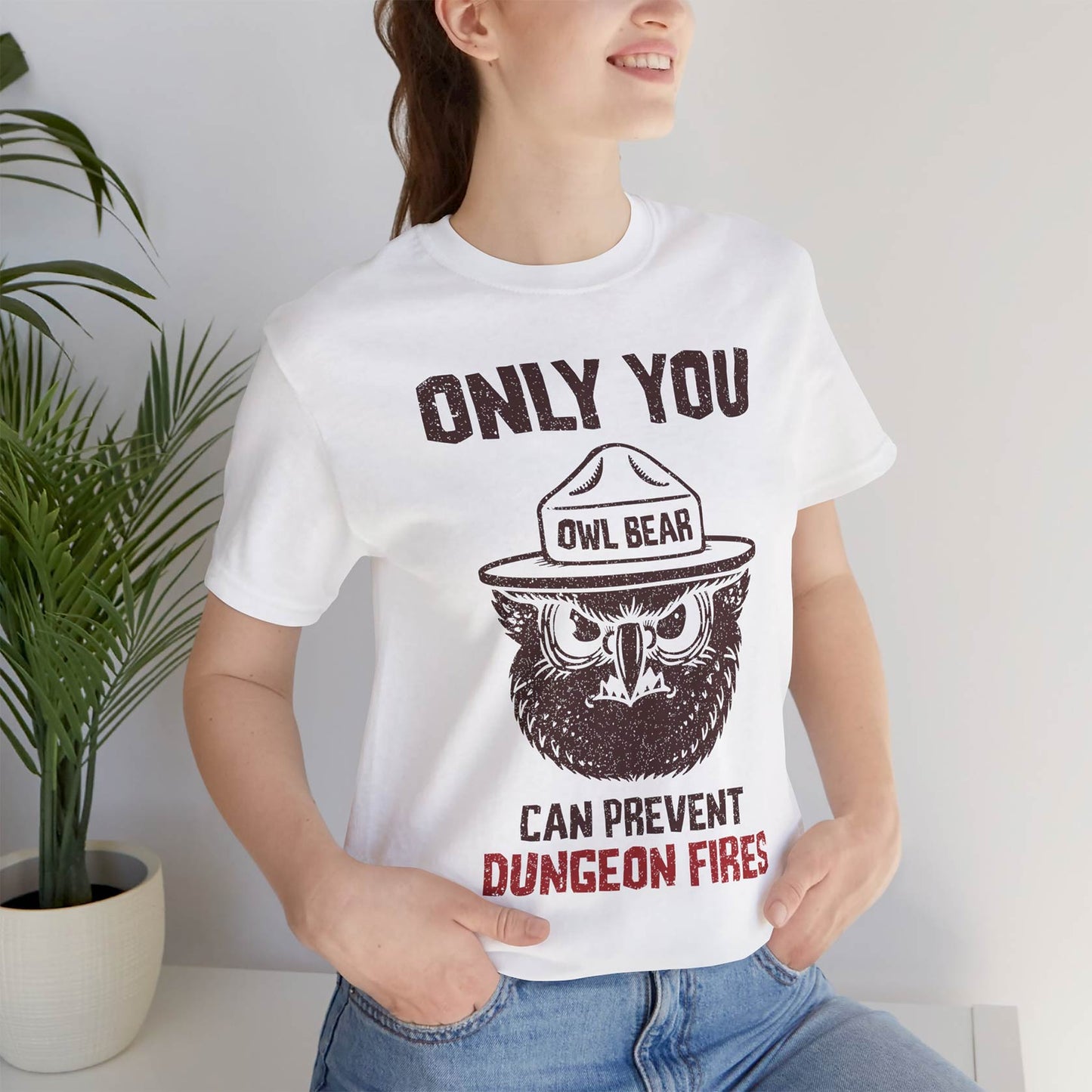 Only You Can Prevent Dungeon Fires Unisex Tee