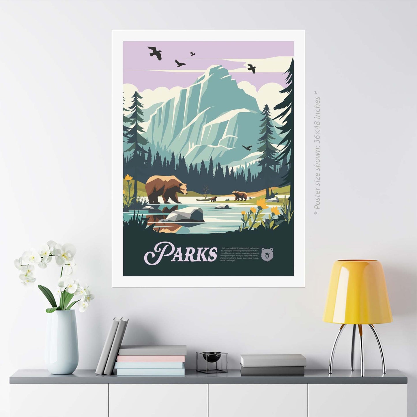 Parks - Inspired Matte Poster
