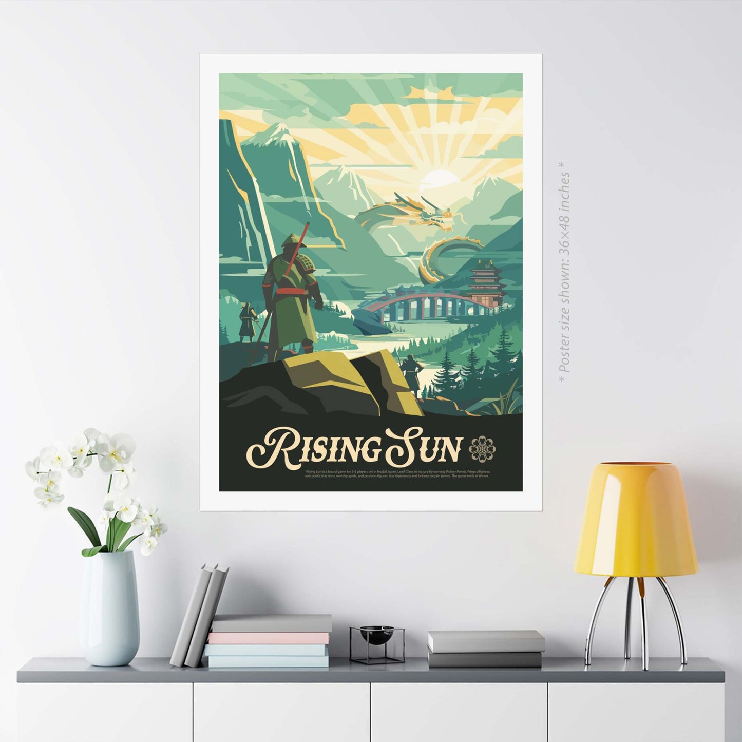 Rising Sun - Inspired Matte Poster