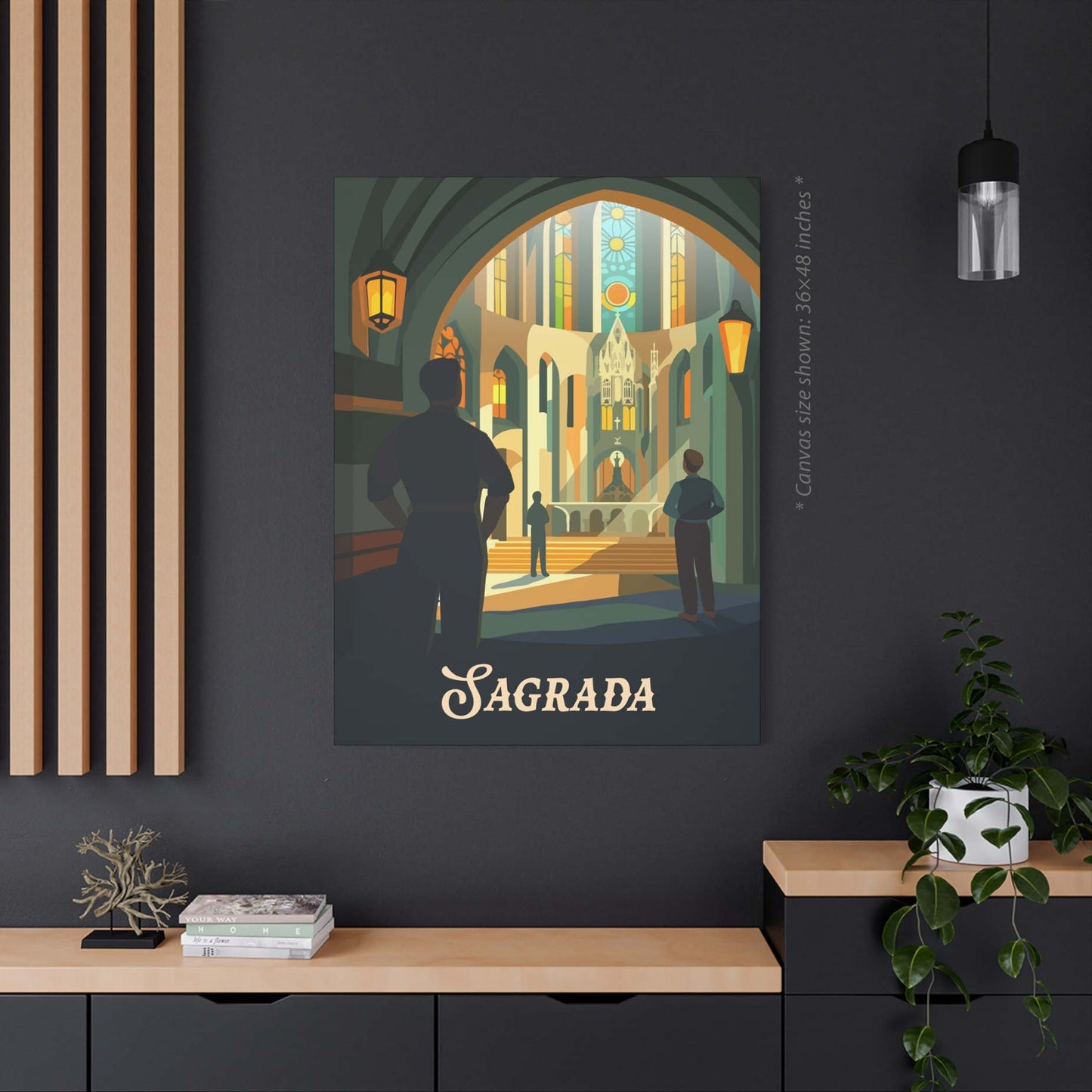 Sagrada - Inspired Canvas Art
