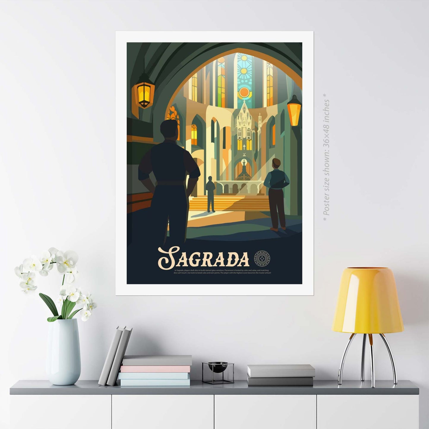 Sagrada - Inspired Matte Poster