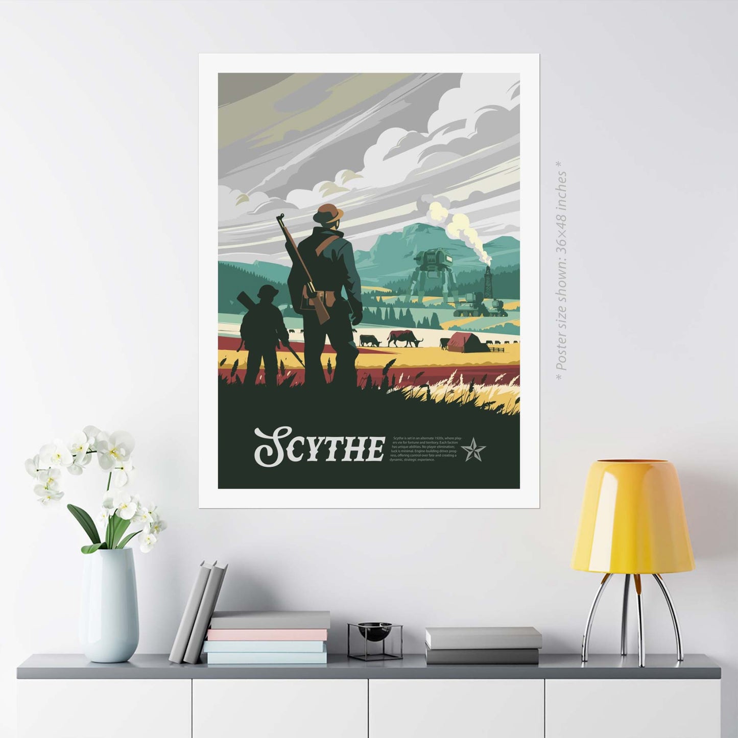 Scythe - Inspired Matte Poster