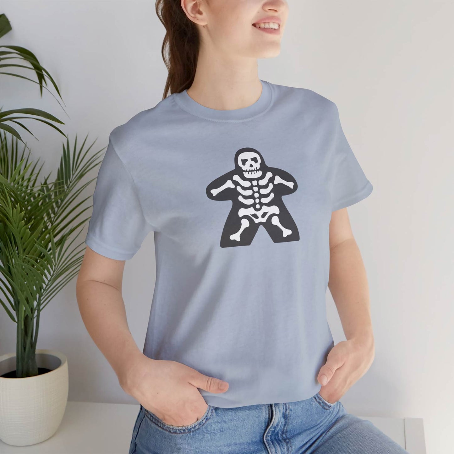 Skeleton Meeple Unisex Tee