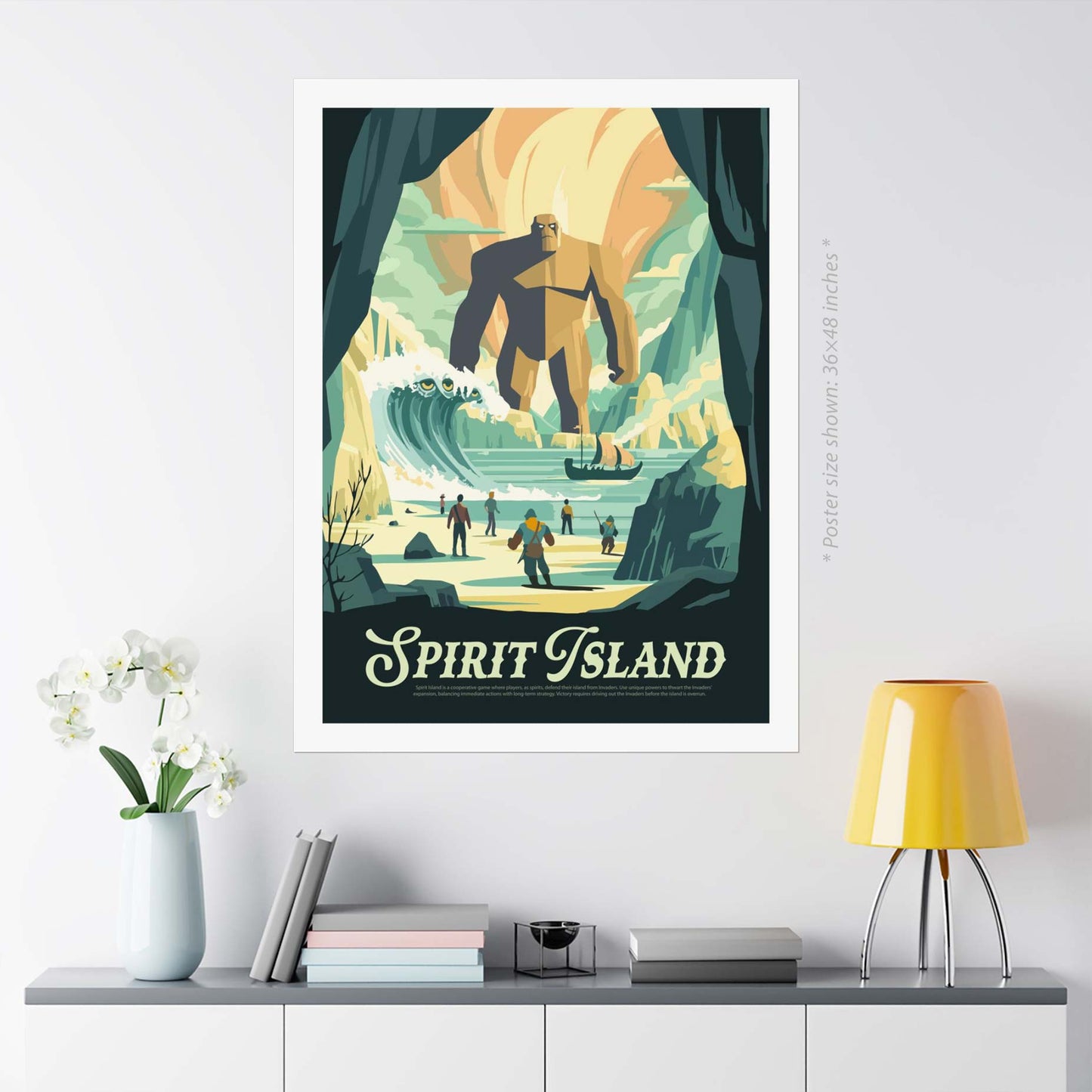 Spirit Island - Inspired Matte Poster