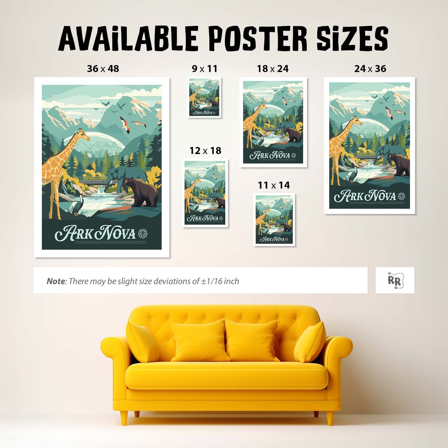 Ark Nova - Unofficial Inspired Matte Poster