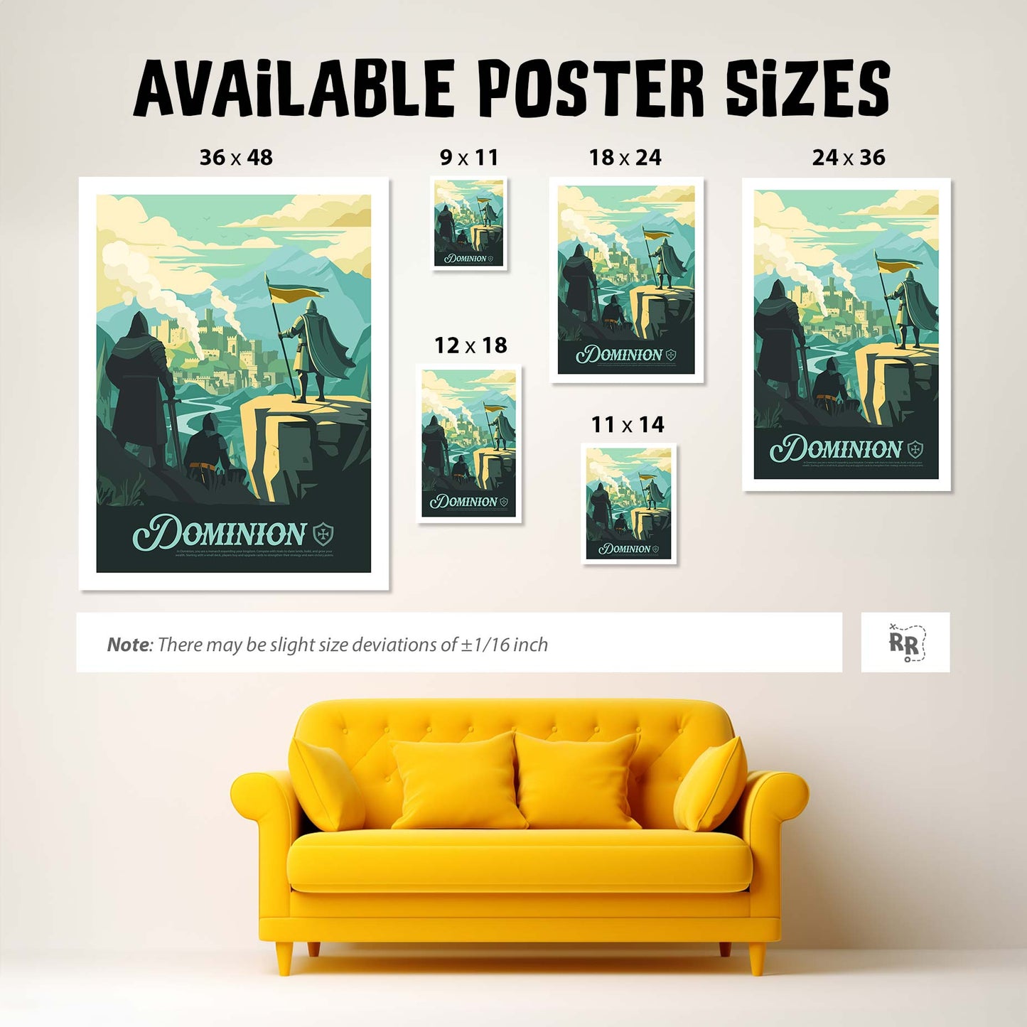 Dominion - Unofficial Inspired Matte Poster