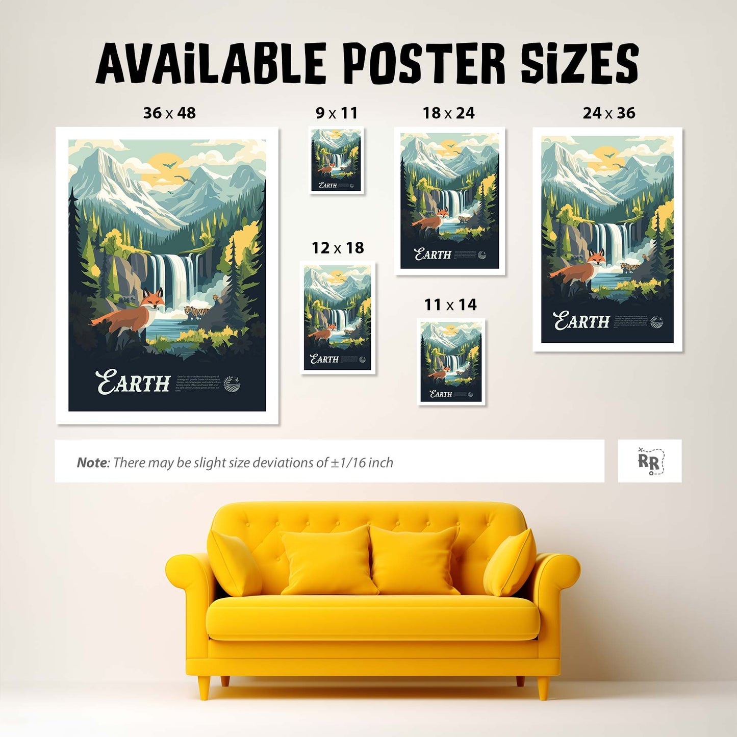 Earth - Inspired Matte Poster