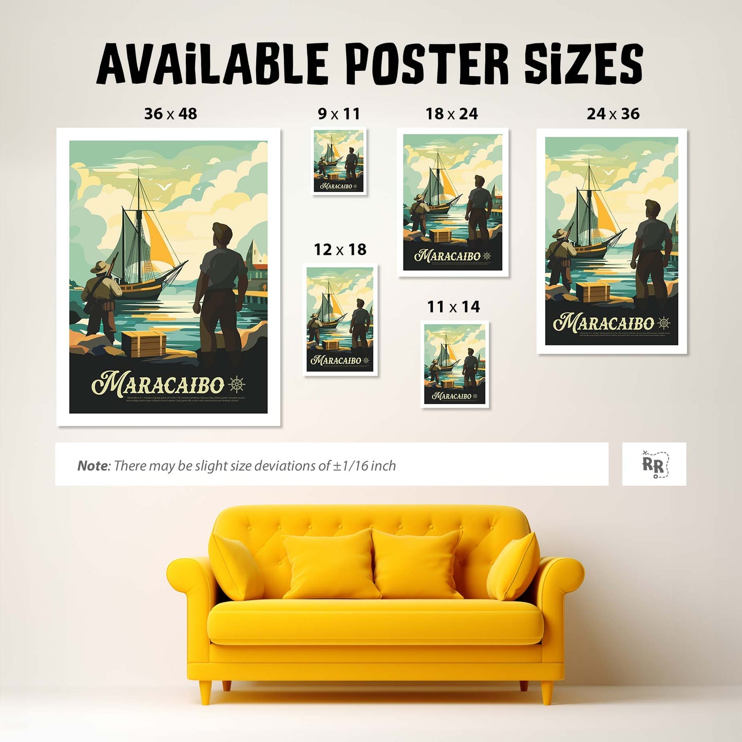 Maracaibo - Unofficial Inspired Matte Poster