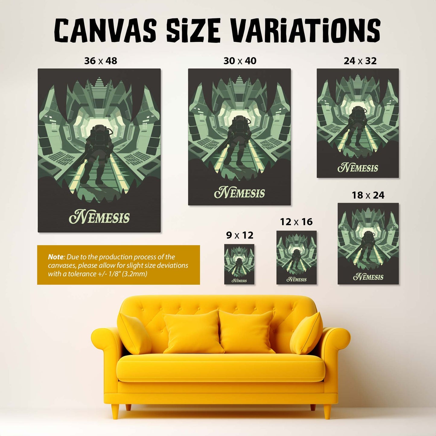 Nemesis - Unofficial Inspired Canvas Art