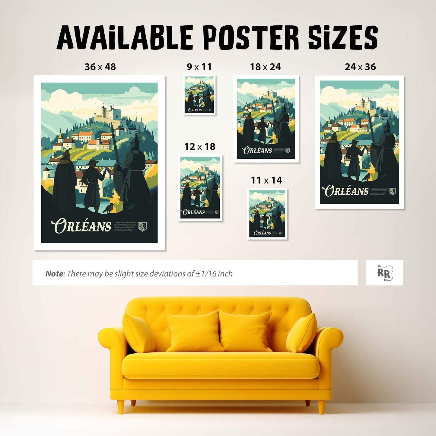 Orleans - Unofficial Inspired Matte Poster