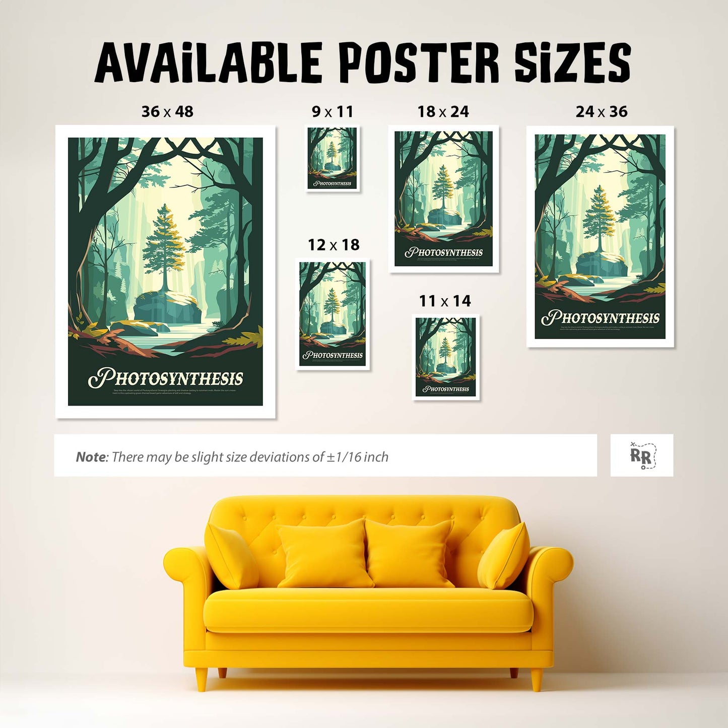 Photosynthesis - Inspired Matte Poster