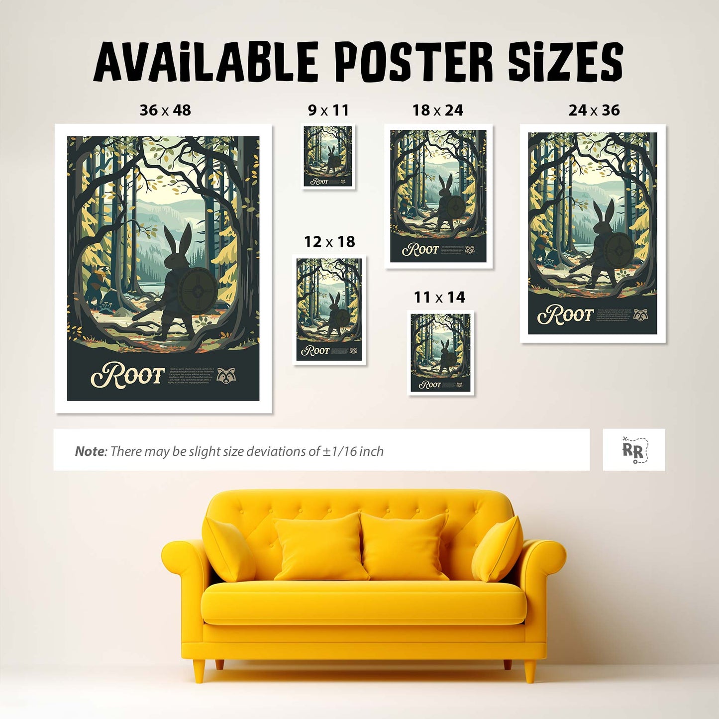 Root - Unofficial Inspired Matte Poster