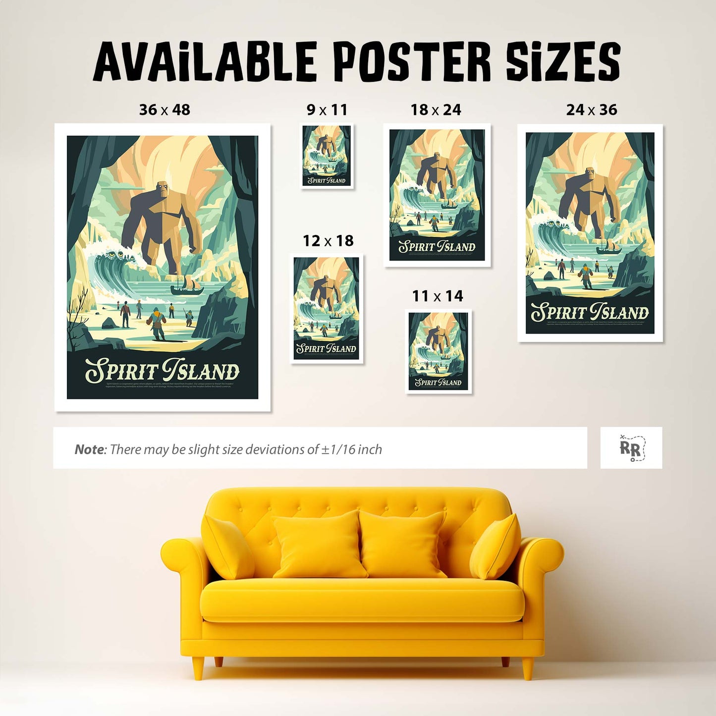 Spirit Island - Unofficial Inspired Matte Poster