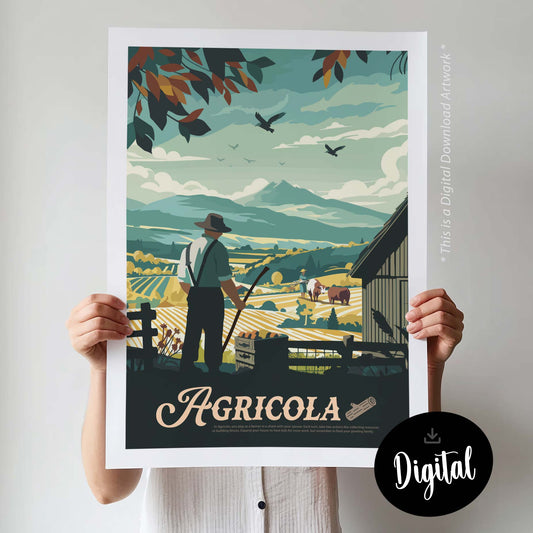 Agricola - Inspired Digital Art Download