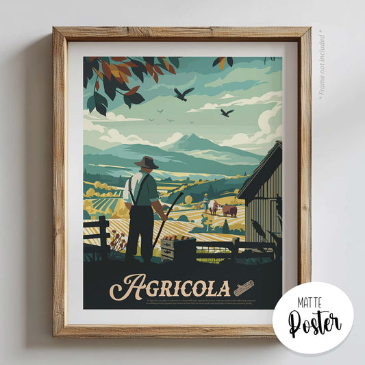 Agricola - Unofficial Inspired Matte Poster