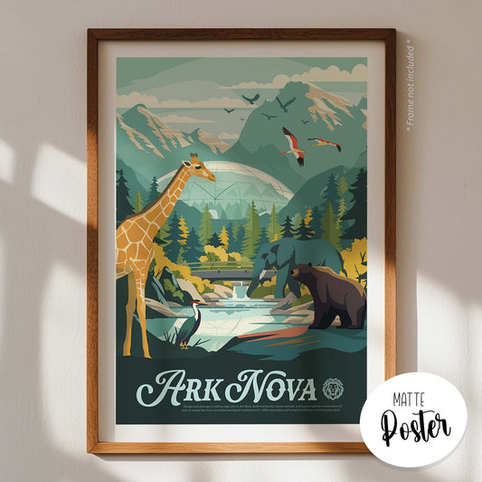 Ark Nova - Unofficial Inspired Matte Poster