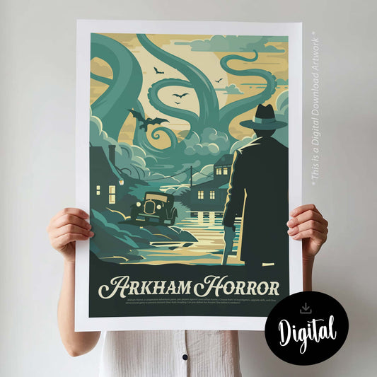 Arkham Horror - Inspired Digital Art Download