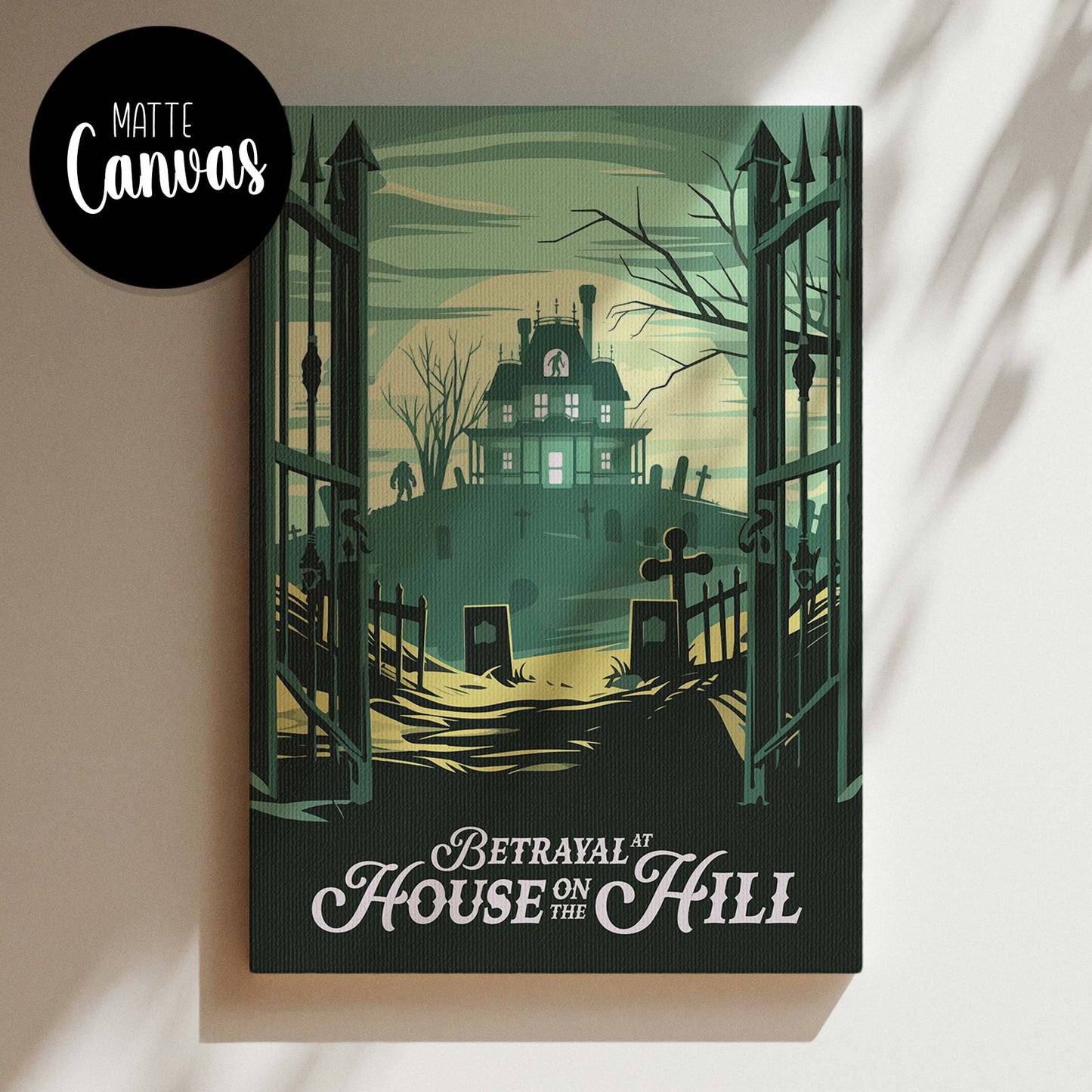 Betrayal at House on the Hill - Inspired Canvas Art