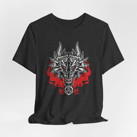 Korean Dragon Fires Unisex Tee