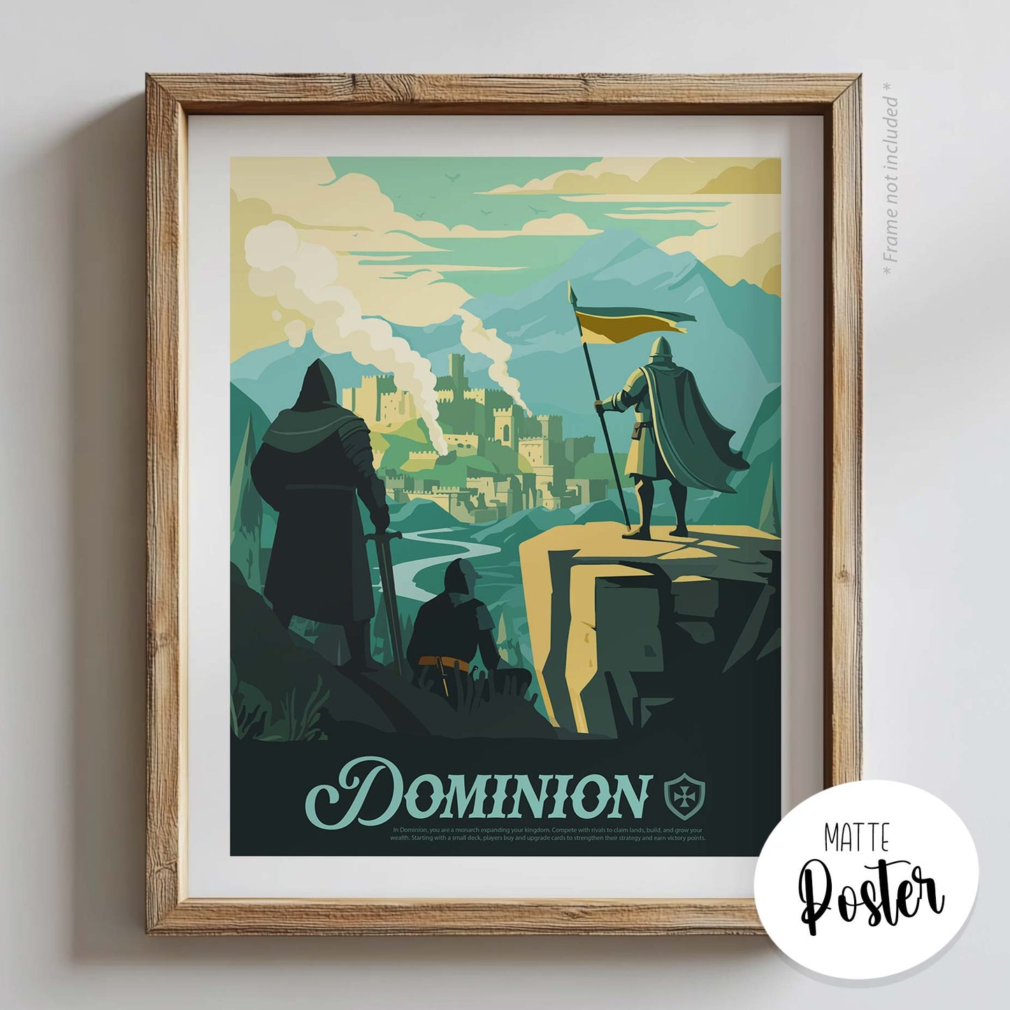 Dominion - Unofficial Inspired Matte Poster