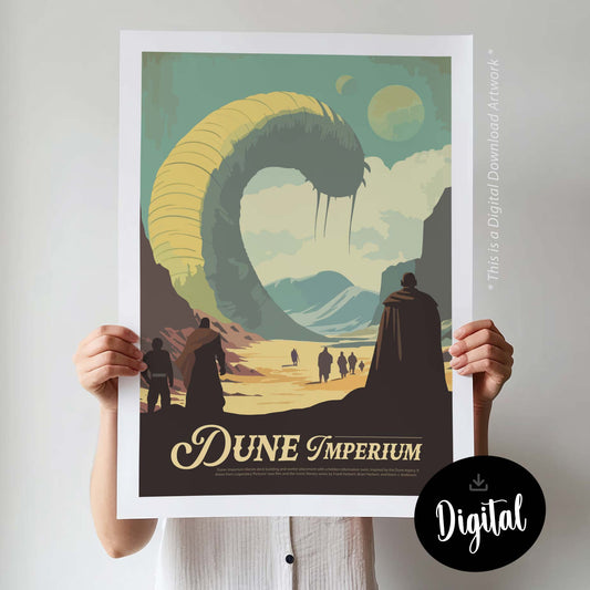 Dune Imperium - Inspired Digital Art Download