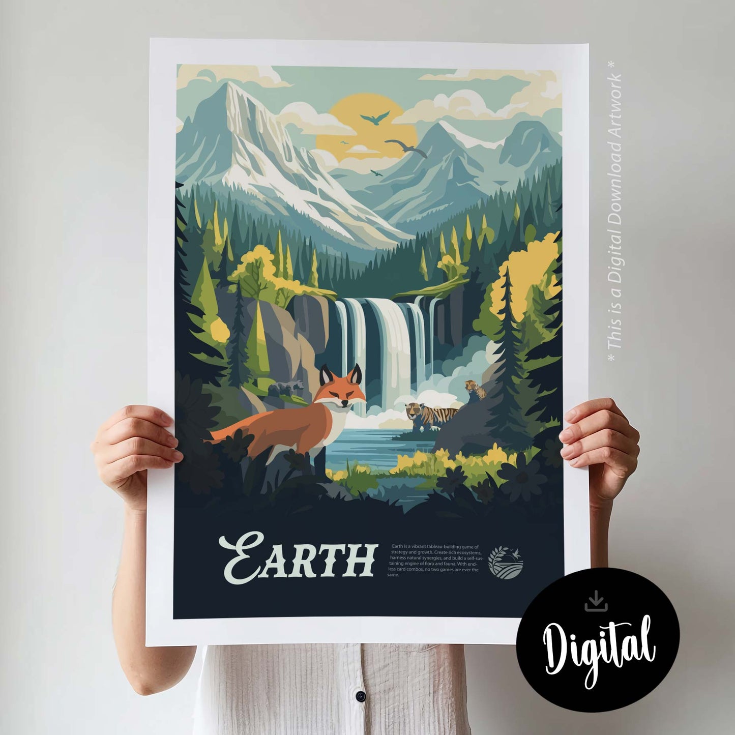 Earth - Inspired Digital Art Download