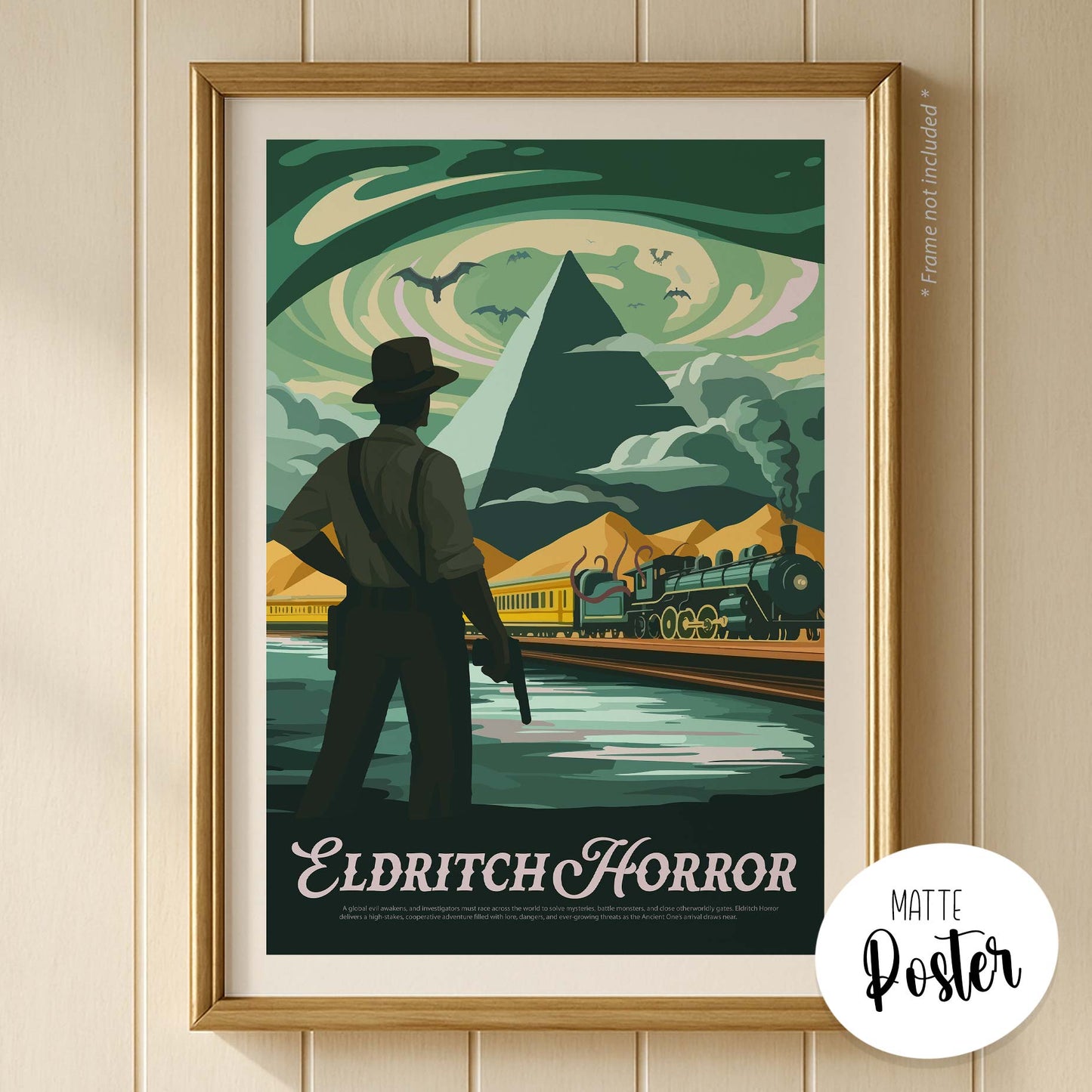 Eldritch Horror - Unofficial Inspired Matte Poster